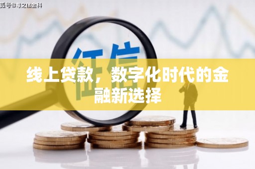 逊克线上贷款，数字化时代的金融新选择